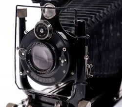 VOIGTLÄNDER Compur Vintage Analoge Plattenkamera (6 x 9) mit Anastigmat Skopar 1:4,5/13,5cm-Objektiv - Bild 9