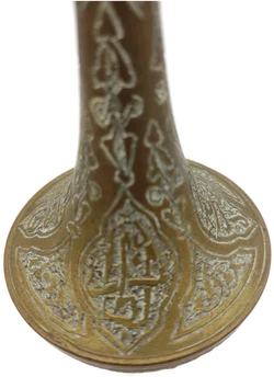 Islamische Arabische Messingvase | Handgravierter Orientalische Charme - Bild 5