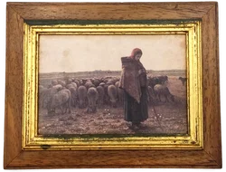 „Die Schafhirtin“ von Jean-François Millet - Bild 1