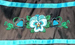 Landhaus by C&A Dirndl braun/blau/weiß Gr. S - Bild 7