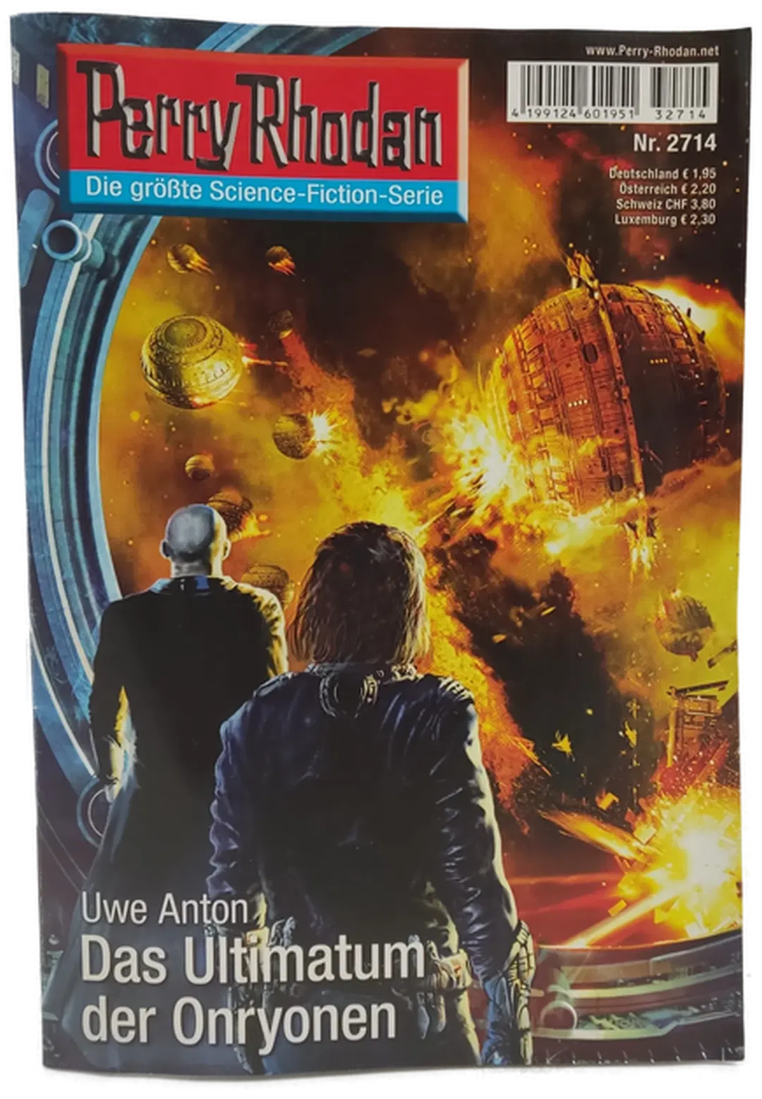  Romanheft Perry Rhodan Das Ultimatum der Onryonen Erstauflage Nr.2714 - Bild 2