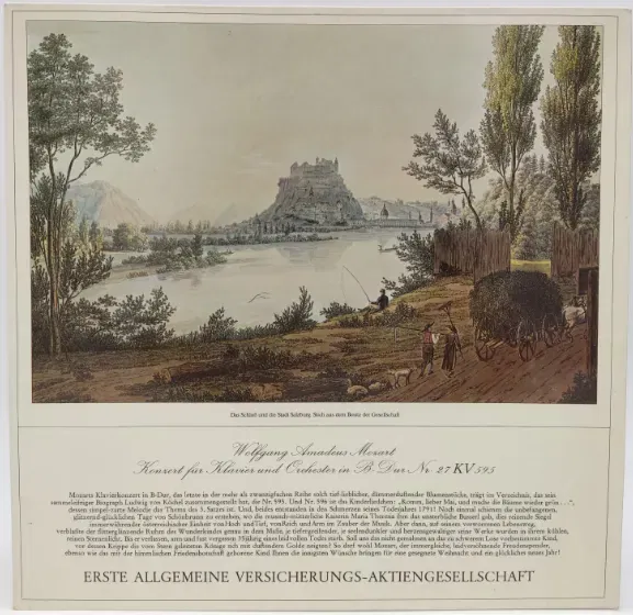 Vinyl LP - Wolfgang Amadeus Mozart, Gustav Mahler - Konzert für Klavier und Orchester / Adagio aus der X. Symphonie  - Bild 1