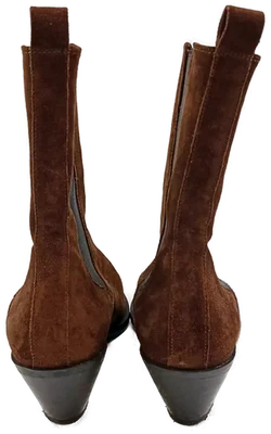 Massimo Dutti Damen Stiefel braun Gr. 37 - Bild 4