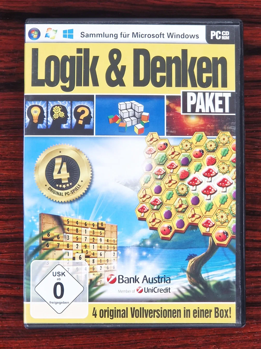 Logik & Denken Paket - 4 Original Vollversionen - PC-Spiel - CD-ROM - Bild 3
