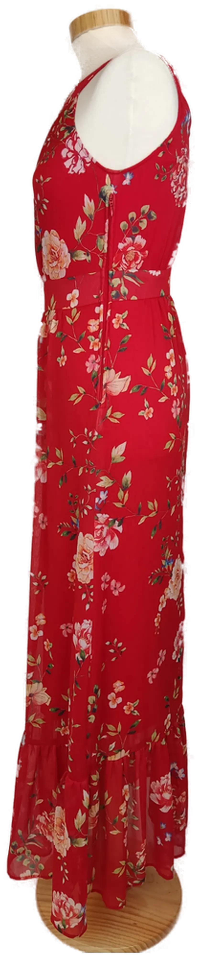 Orsay Damen Kleid rot geblümt - 32/XS – Bild 3