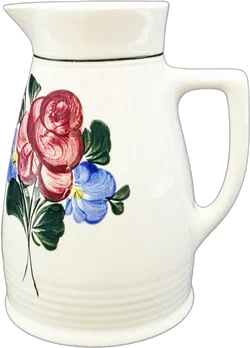 Lilienporzellan Austria - Alpenflora Glühweinkrug/Wasserkrug mittel – Vorschau 4
