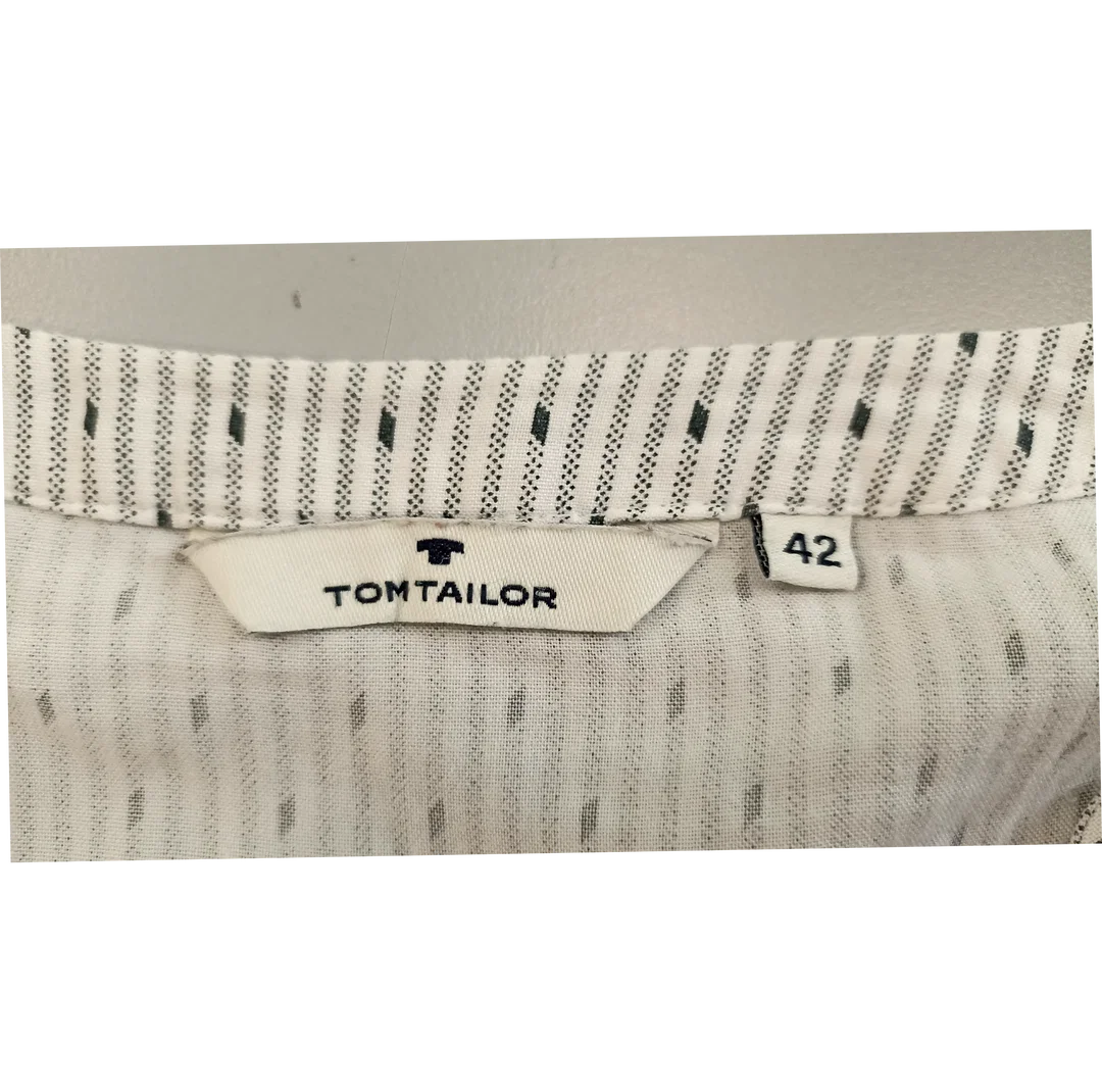 Tom Tailor Damenbluse gemustert Gr. XL – Bild 3