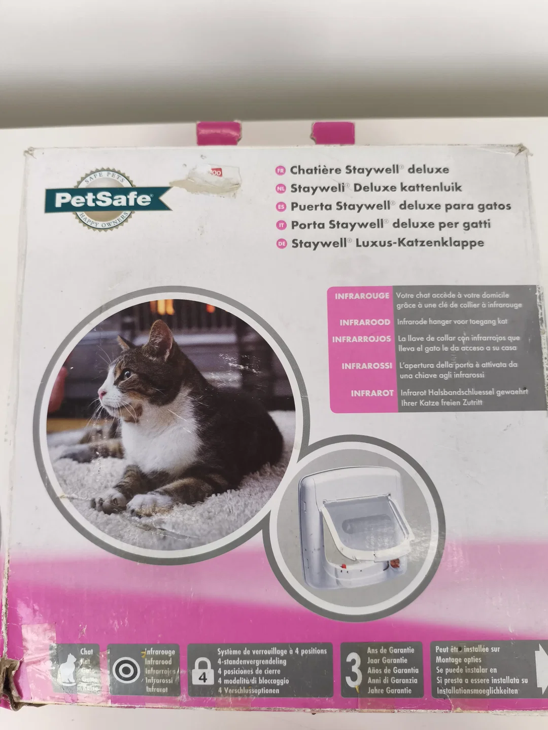 magnetische Katzenklappe Staywell Deluxe, PetSafe, neu – Bild 4