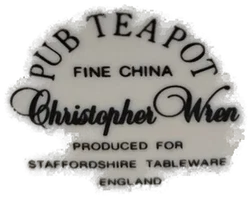 Christopher Wren - Pub Teapot 