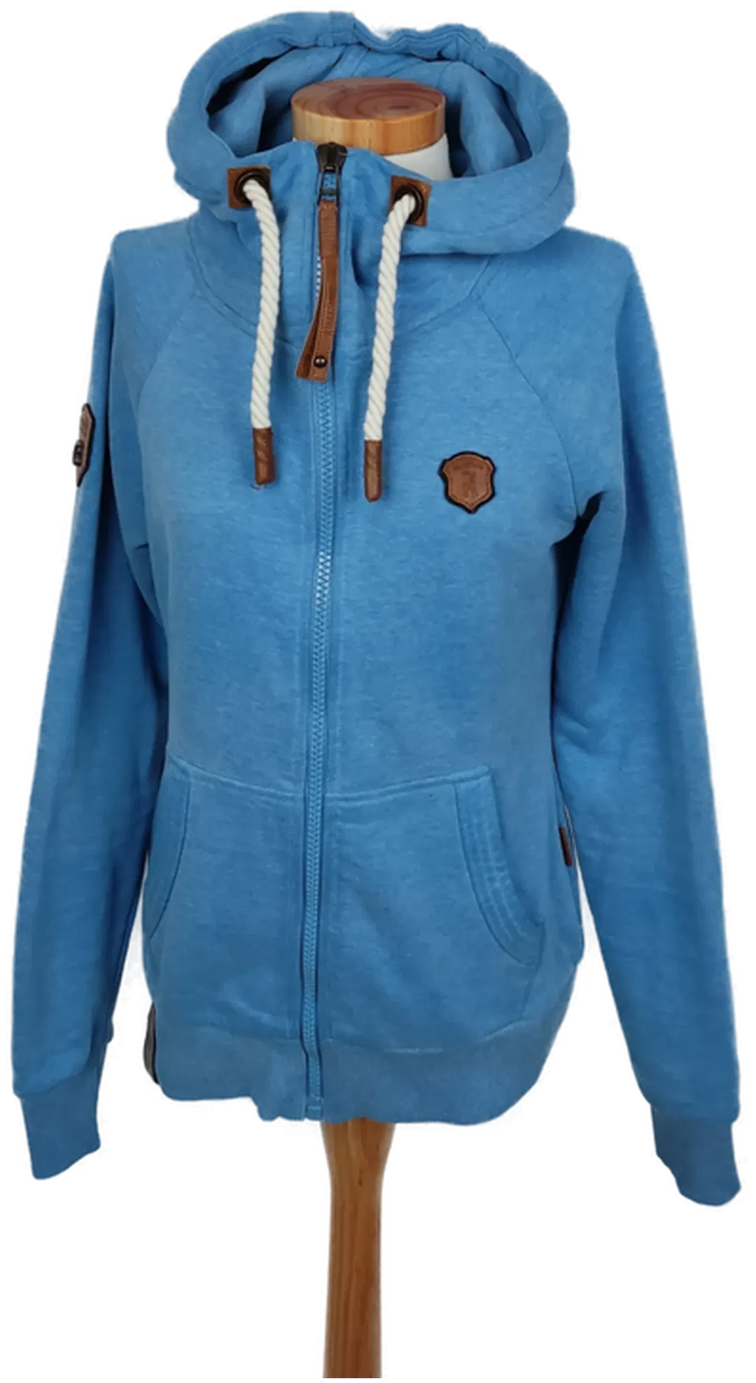 Naketano Damen Sweater Jacke Hellblau Gr. S - Bild 4