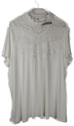 Damen T-Shirt Ashley Brooke by Heine Spitze Gr.50 | Femininer Charme - Bild 1