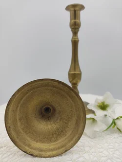 Kerzenständer Messing Gold 2er Set, 23,5 cm | Patina-Schatz - Bild 6