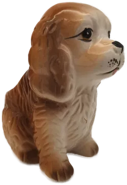 2 Übertöpfe, Pflanzentöpfe, Hund, Vintage - Bild 3