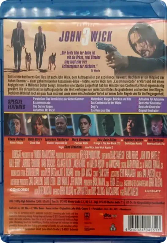 Blu-ray "John Wick: Kapitel 3" –  FSK 18 – Bild 2