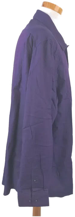 CANDA von C&A - Herrenhemd langarm - violett - Gr. XXL 45/46 - Bild 2