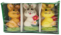 Charmante Frohe Ostern Kerzchen - VINTAGE - Bild 1