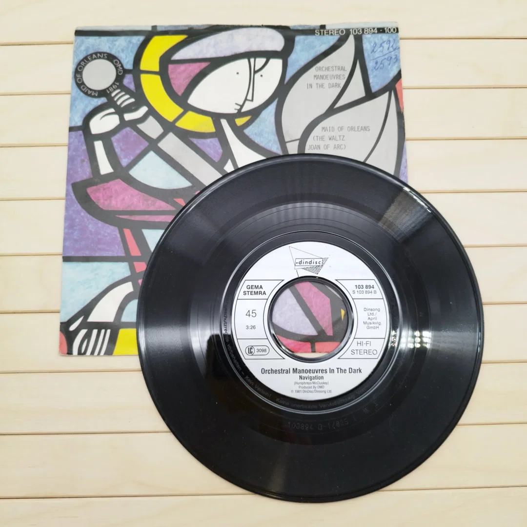 Orchestral Manoeuvres in the dark (OMD), Maid of Orleans, Vinyl Single  – Bild 2