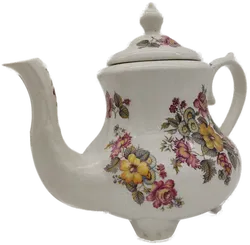 Arthur Wood Teekanne  England geblümt Höhe ca. 18 cm - Bild 5