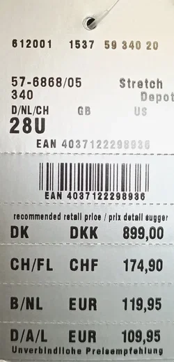 Eurex by Brax Herren Jeans dunkelgrau Gr. 28U - Bild 4