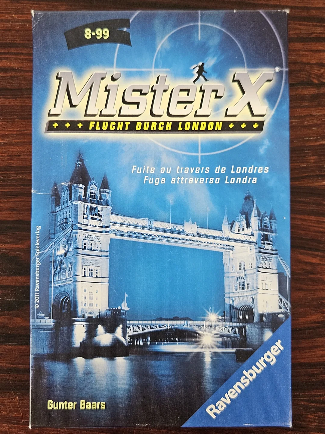 Mister X - Flucht durch London - Gesellschaftsspiel - Ravensburger - Bild 1