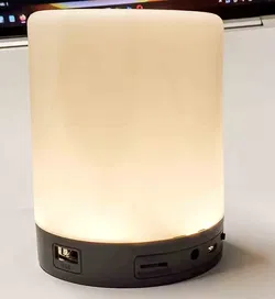 LED Lamp Speaker mit Farbwechsel, ca. 12 cm, Bluetooth & USB - Bild 4