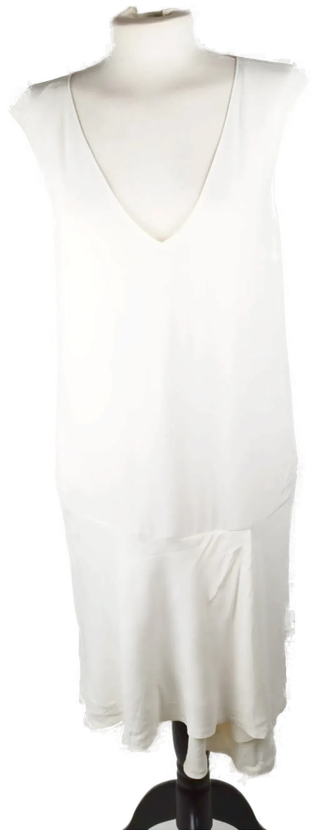 Weißes Love Moschino Maxikleid - Gr. 38 / Mischfaser - Bild 1