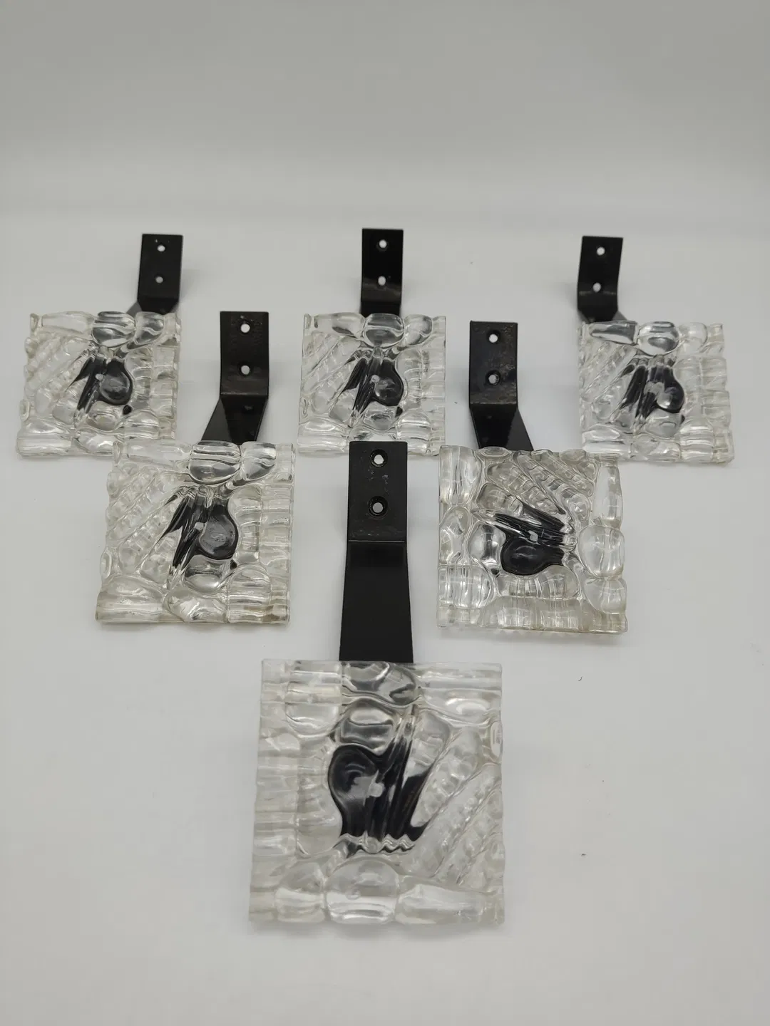 Mid-Century Garderobehaken - Set 6 Stück - Bild 4