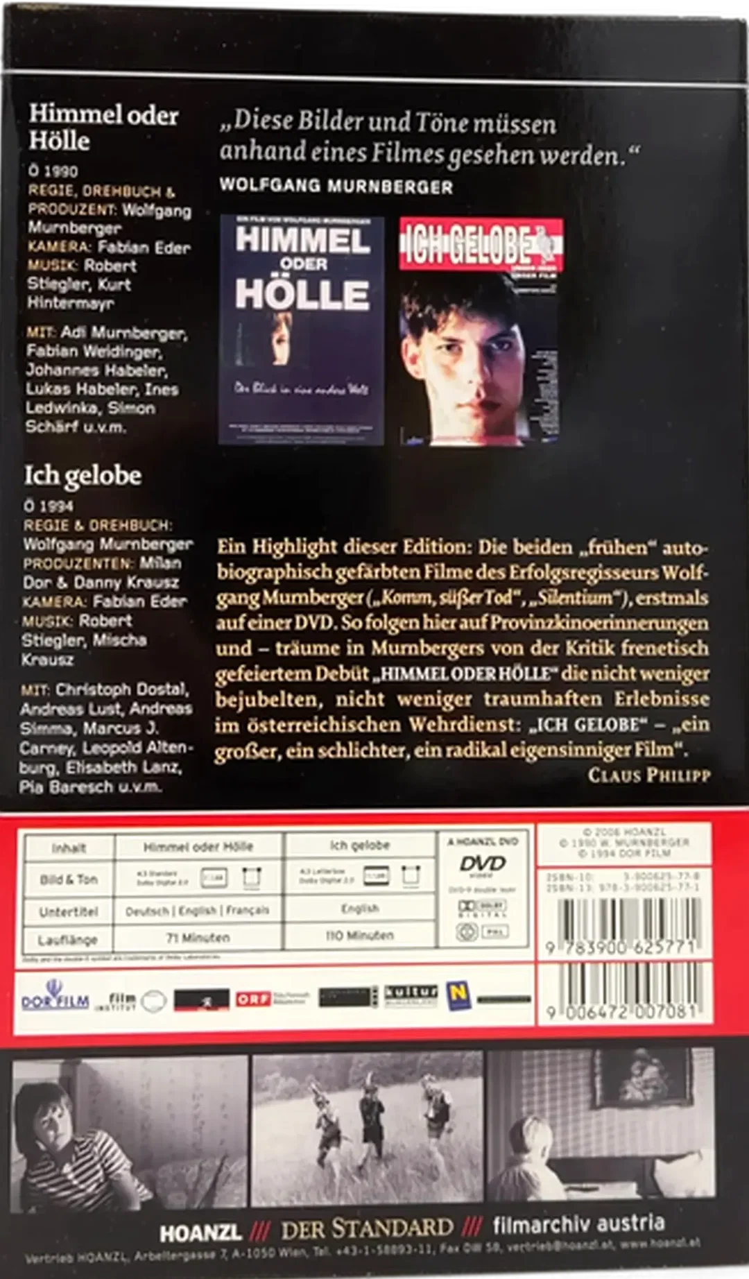 DVD "1. Himmel oder Hölle 2. Ich gelobe" – Bild 2