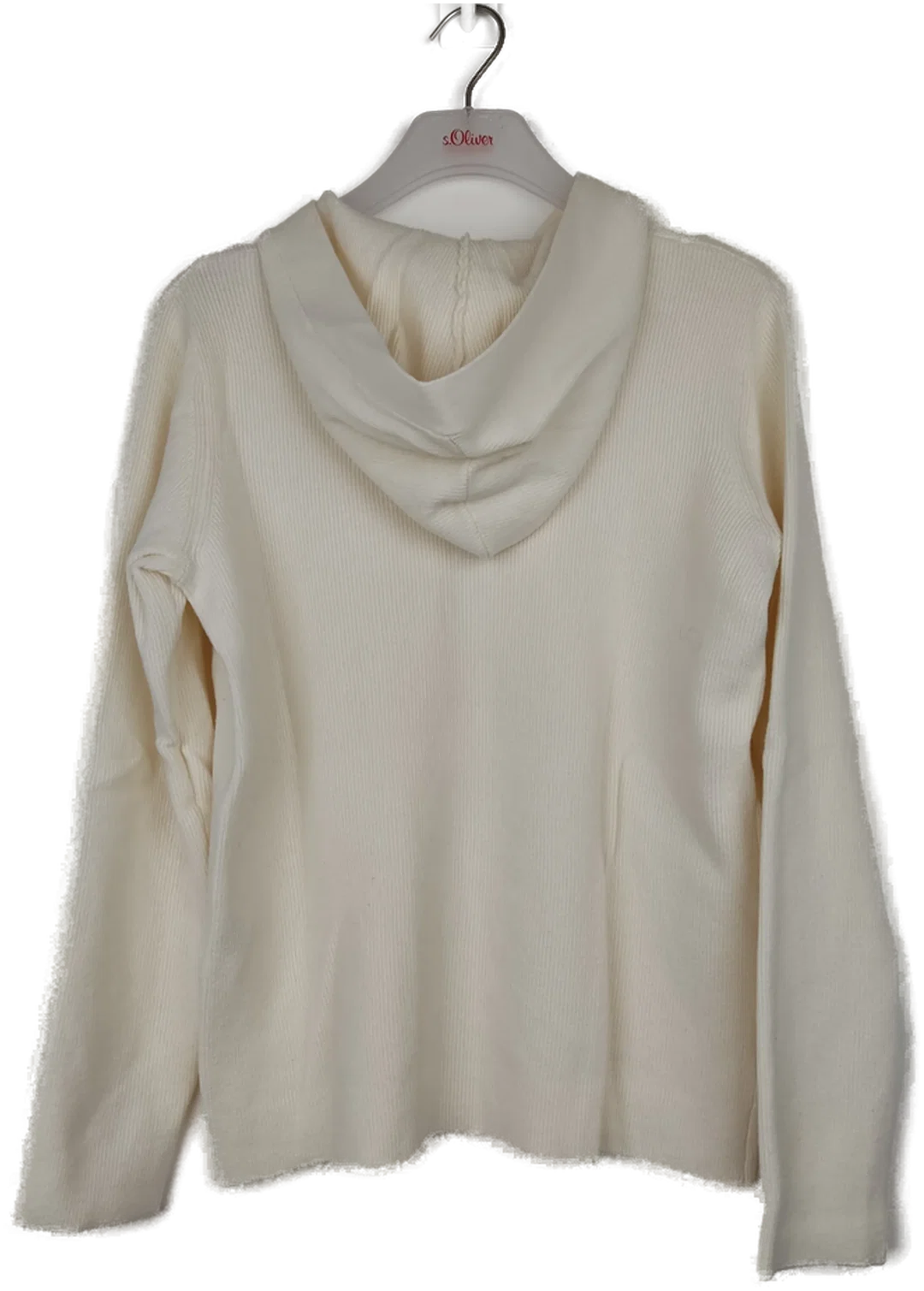 Opus Damenpullover mit Kapuze Beige | Second-Hand-Schatz – Bild 2