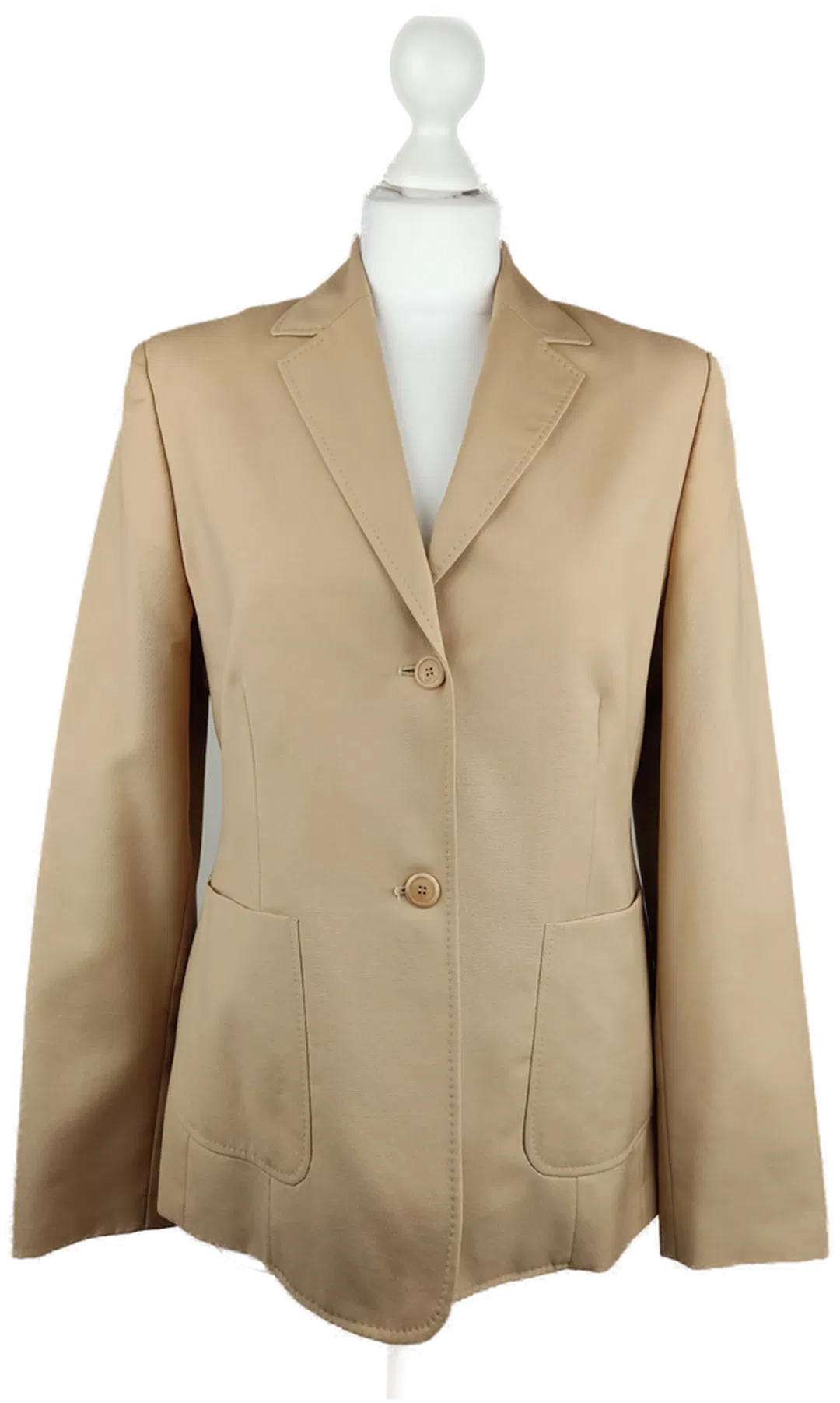Esprit Blazer Beige Schurwoll-Mischung | Frisch Gereinigt - Bild 4
