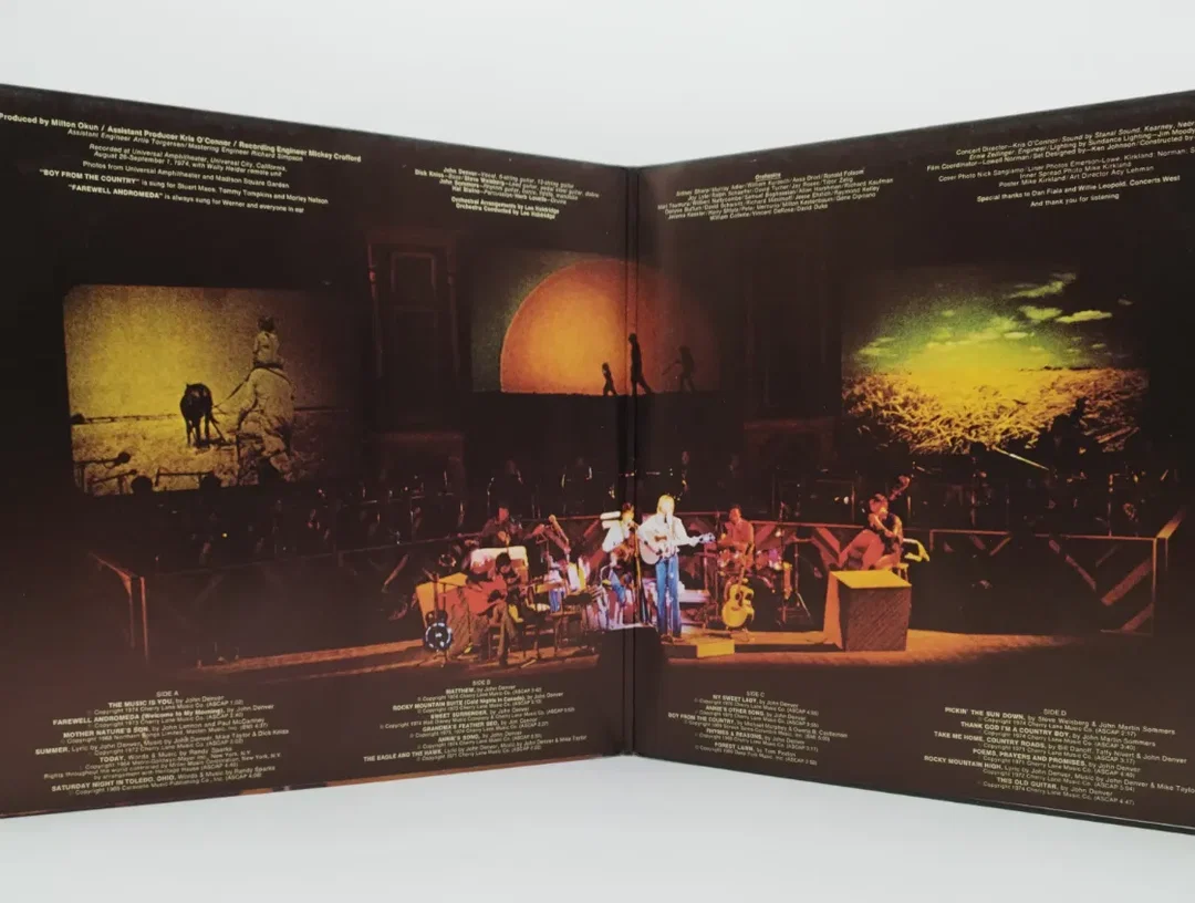 An Evening With JOHN DENVER - Schallplatten SET – Bild 2
