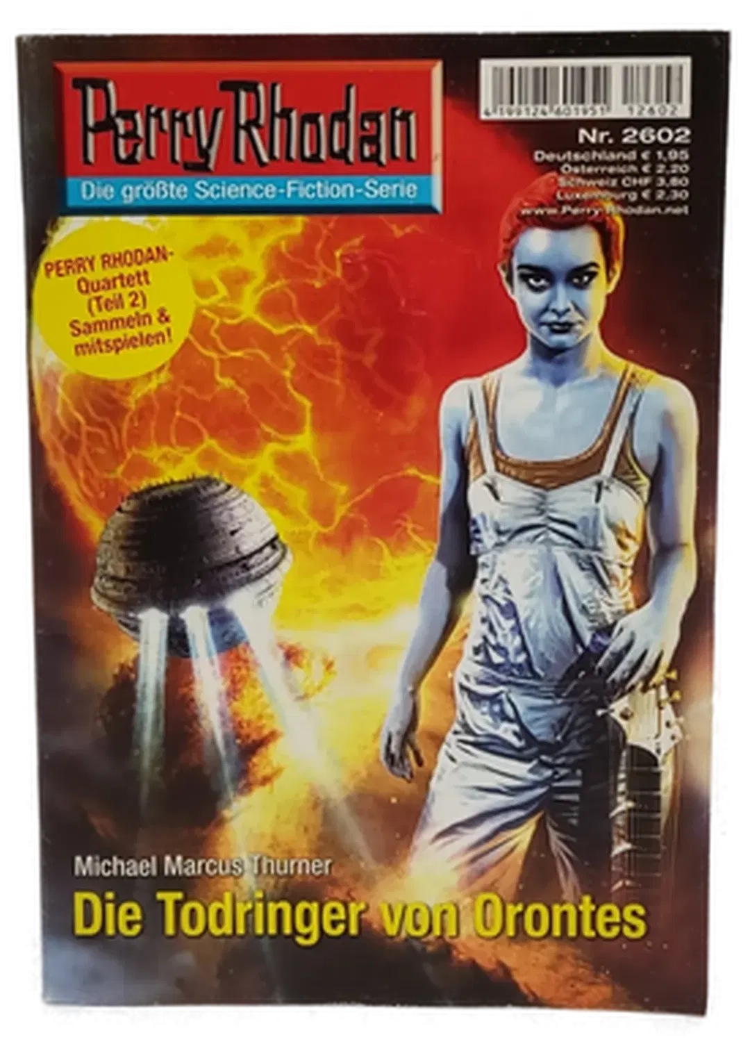  Romanheft Perry Rhodan Die Todringer von Orontes Erstauflage Nr. 2602 - Bild 2