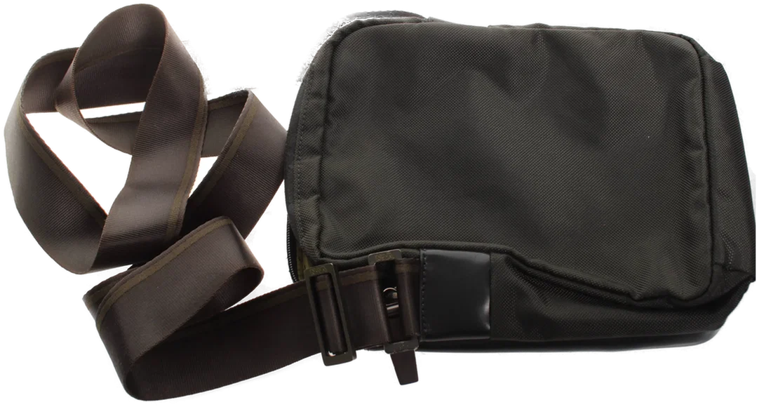 NAVA Umhängetasche – Design Your Life – Dunkelbraun / Schwarz – Messenger Bag – Bild 4
