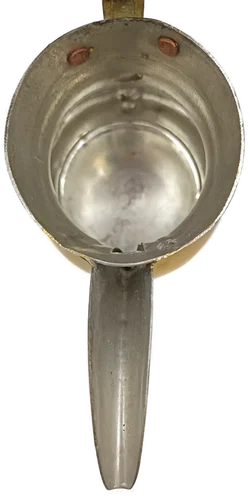 Dallah traditionelle arabische Messing-Teekanne Vintage – Vorschau 9