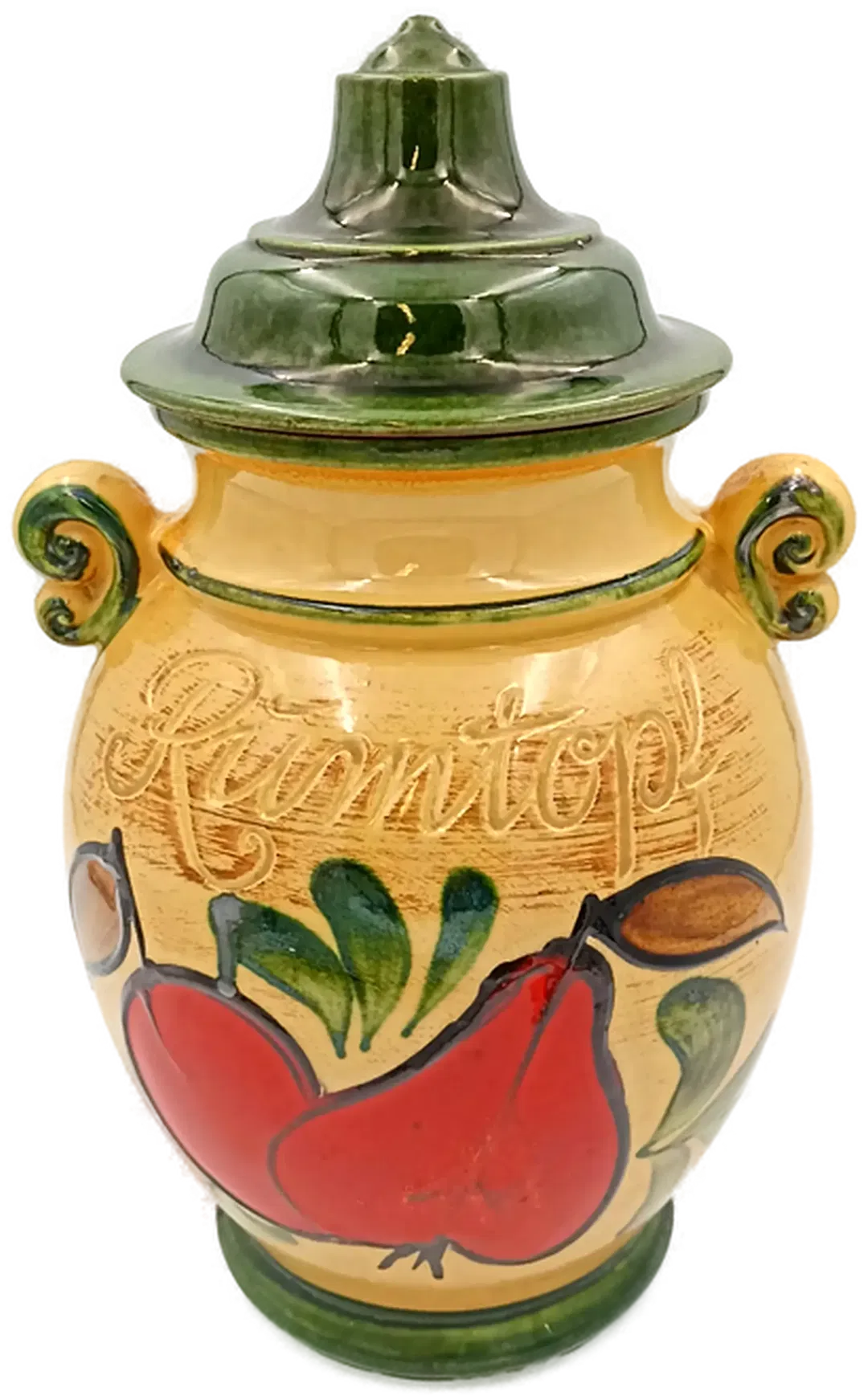 Scheurich Keramik Rumtopf mit Deckel Model 826-36 W. Germany  - Bild 1