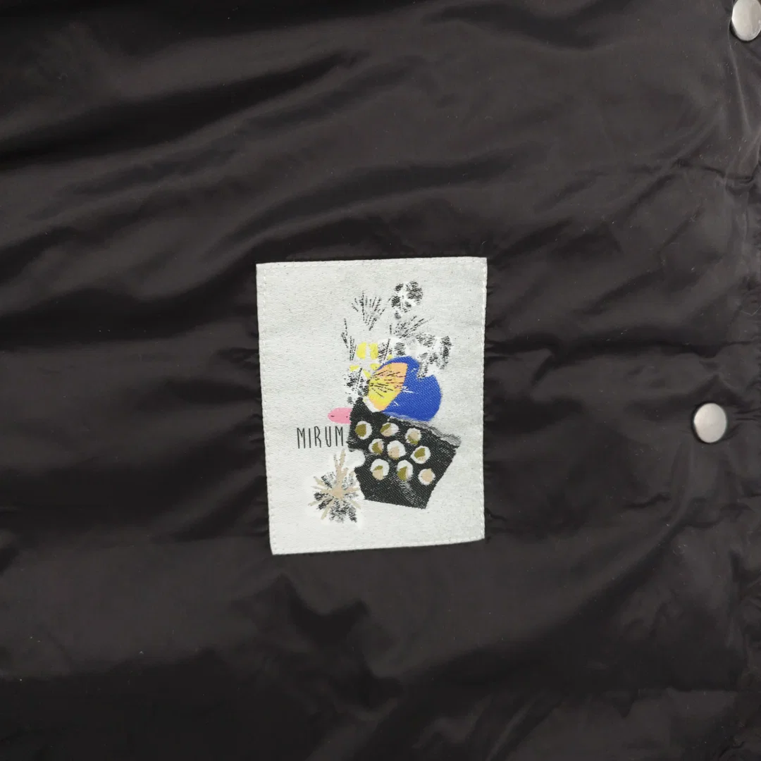Maliparmi Steppjacke, schwarz-beige, Gr. 42 (ital.Größenangabe) / Gr. 38 – Bild 4