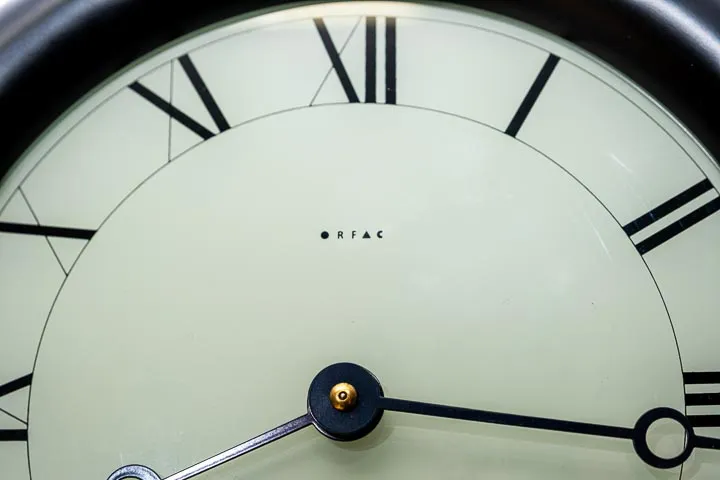 Orfac Wanduhr Pendeluhr – Bild 4
