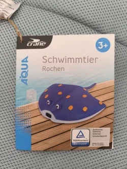 Schwimmtier Rochen, neu, ab 3 Jahren, Wasserspielzeug - Bild 4
