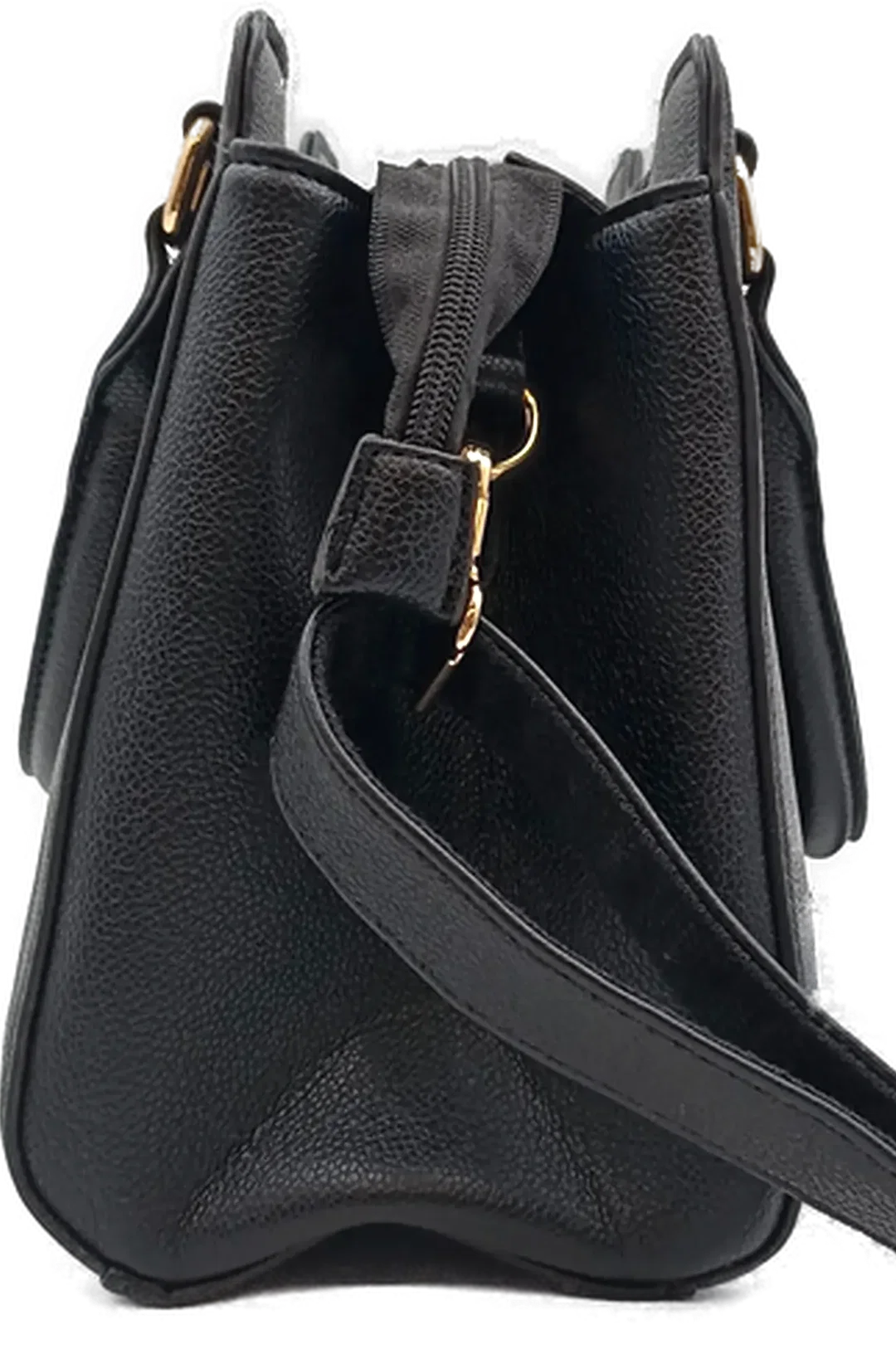 Igolumon Damen Henkeltasche schwarz – Bild 4