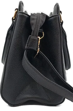 Igolumon Damen Henkeltasche schwarz - Bild 4