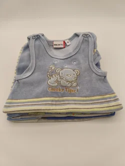5 Baby Strampelhosen, ärmellos, mit Fuß, Gr. 56 – Vorschau 3