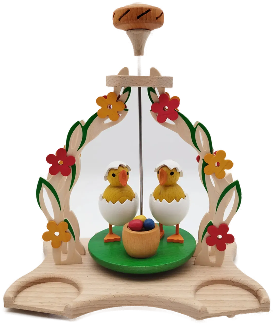 Charmante Osterdekoration mit Kerzenständern - ca. 23cm - Bild 4