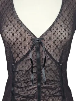 Mexx Damen Top, schwarz - Gr. S  - Bild 4