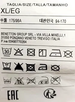 United Colors of Benetton Herren Kurzarmhemd grün mit Löwenzahnmuster Gr. XL - Bild 4