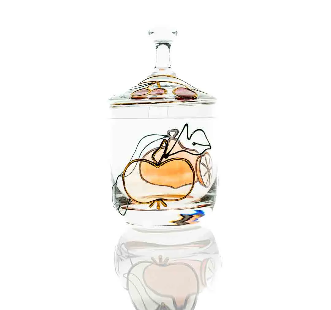 Nagel Ideen Zucker- Marmelade- Honigglas im Tiffany Stil – Bild 2