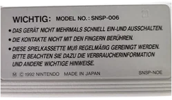 Lemmings-Modul für Super Nintendo Entertainment System, Model Nr.: SNSP-006 – Vorschau 3