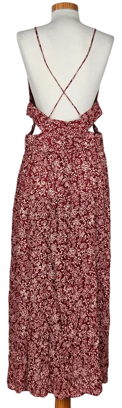 ZARA Damen Maxikleid, rot - Gr. L  - Bild 3