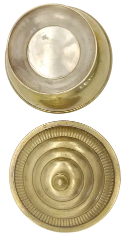 Dekorative Messingschale mit Deckel - Bild 4