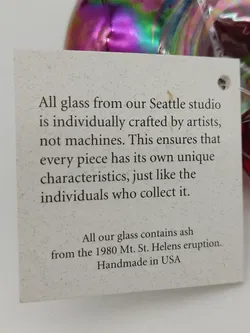 Designer Glas Herz (Glass Eye Studio) - Bild 5