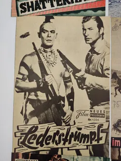 9x Vintage Filmprogramme - Karl May 1960er - Bild 6